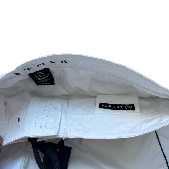 Aether Size 28 Mens White Polyester NWT Shorts - Picture 5 of 9